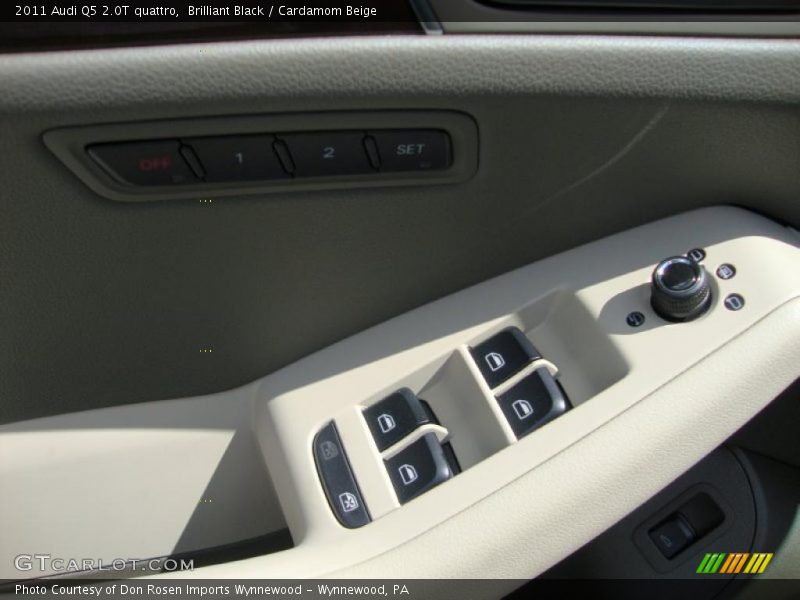 Brilliant Black / Cardamom Beige 2011 Audi Q5 2.0T quattro