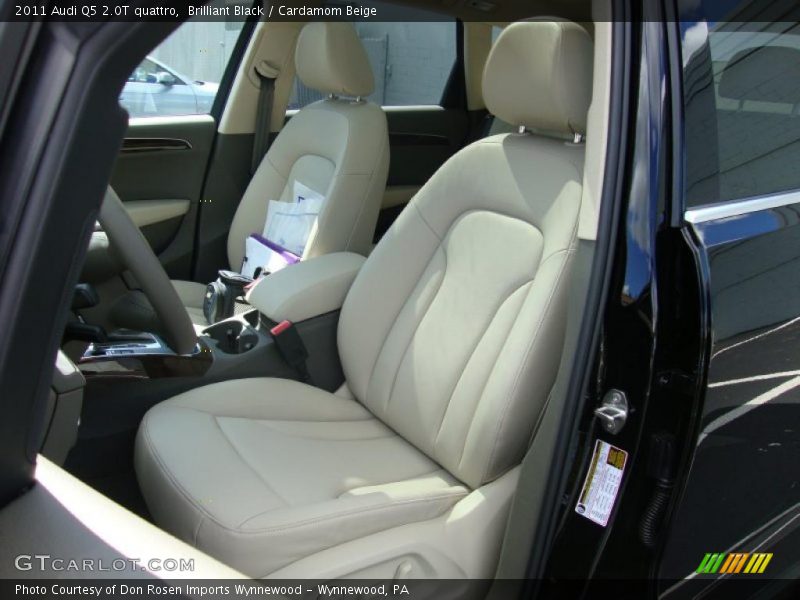 Brilliant Black / Cardamom Beige 2011 Audi Q5 2.0T quattro
