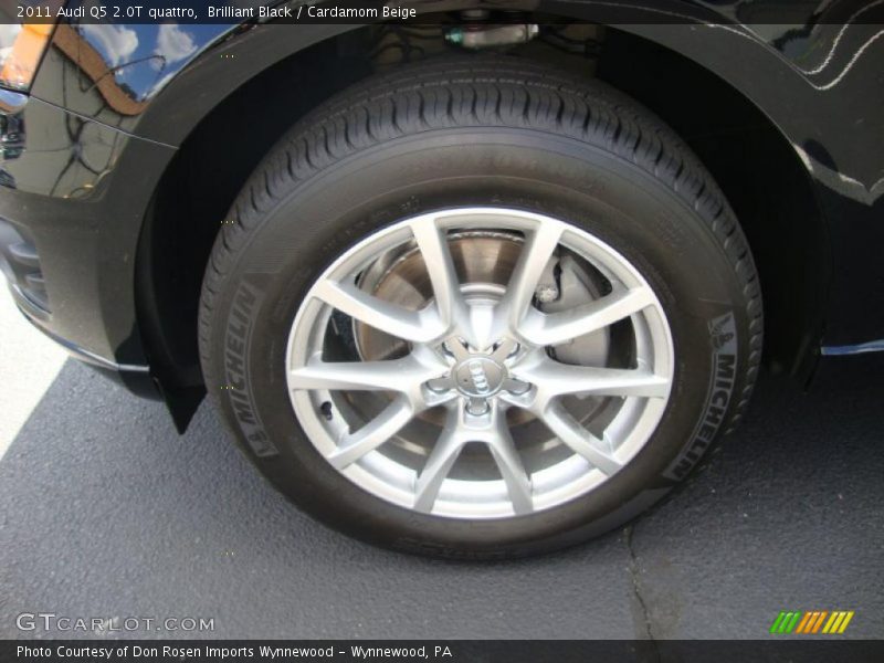 Brilliant Black / Cardamom Beige 2011 Audi Q5 2.0T quattro