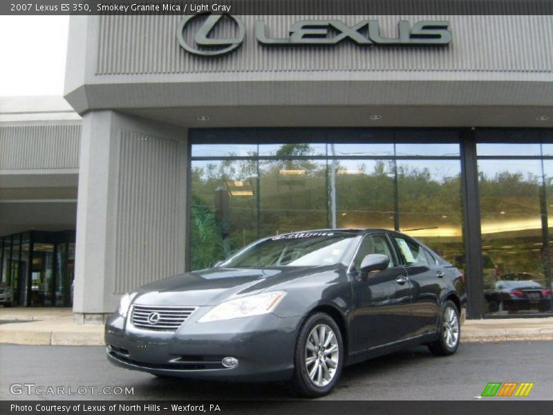 Smokey Granite Mica / Light Gray 2007 Lexus ES 350