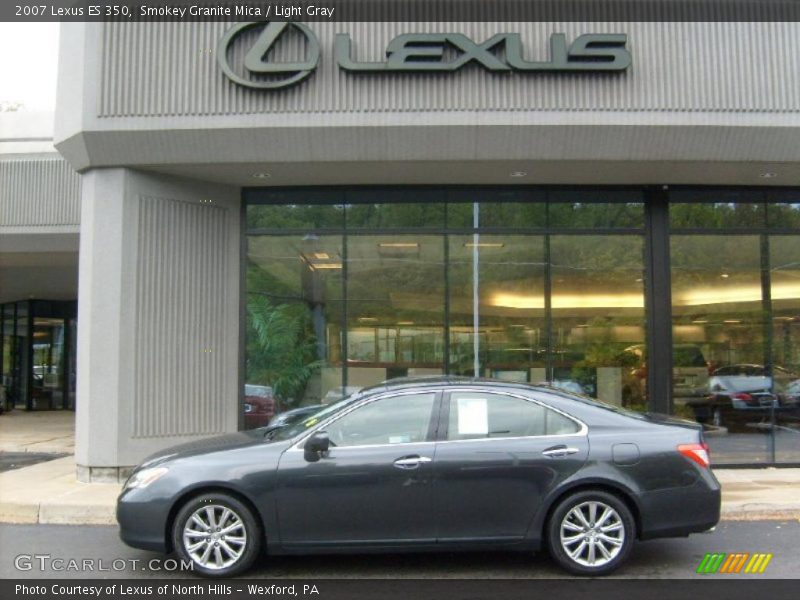 Smokey Granite Mica / Light Gray 2007 Lexus ES 350