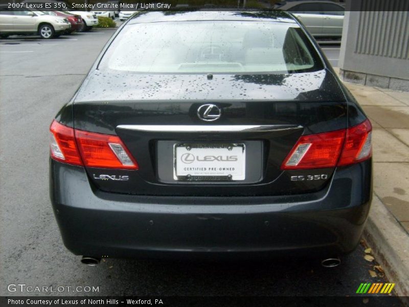 Smokey Granite Mica / Light Gray 2007 Lexus ES 350