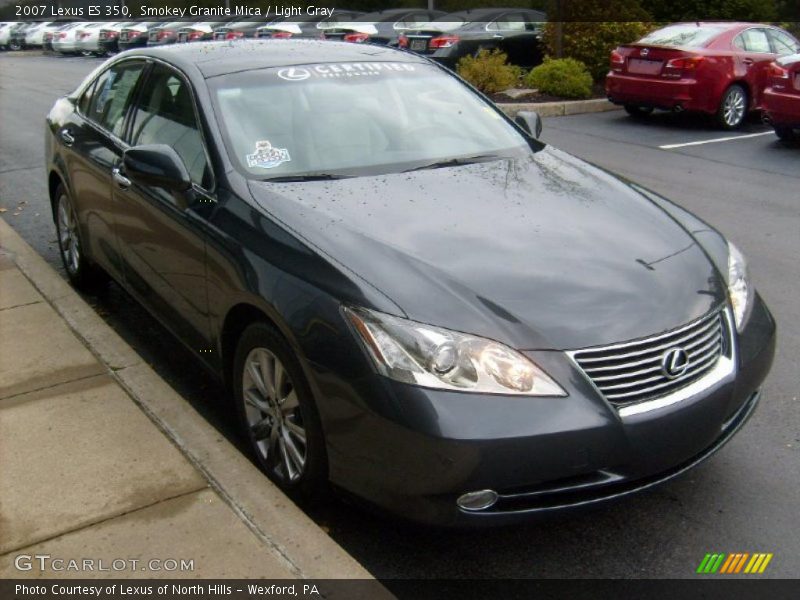 Smokey Granite Mica / Light Gray 2007 Lexus ES 350