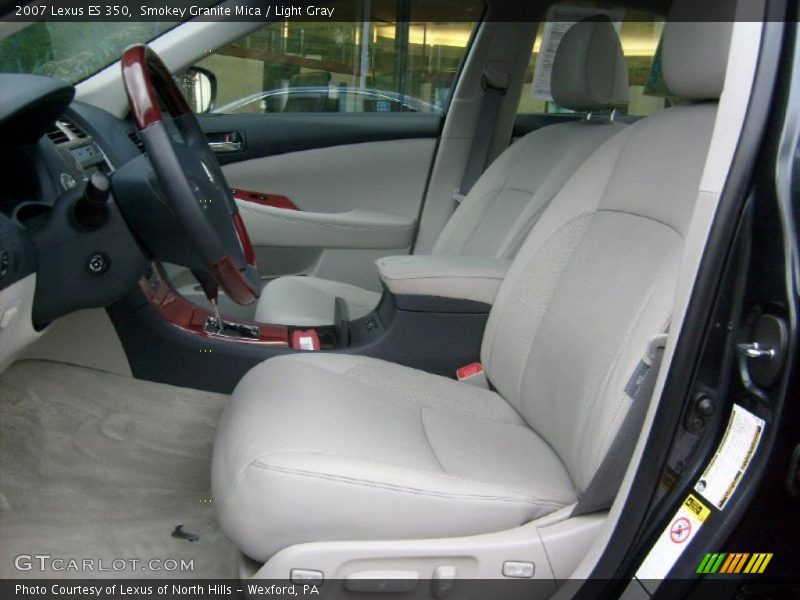 Smokey Granite Mica / Light Gray 2007 Lexus ES 350