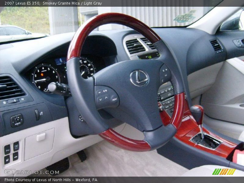 Smokey Granite Mica / Light Gray 2007 Lexus ES 350