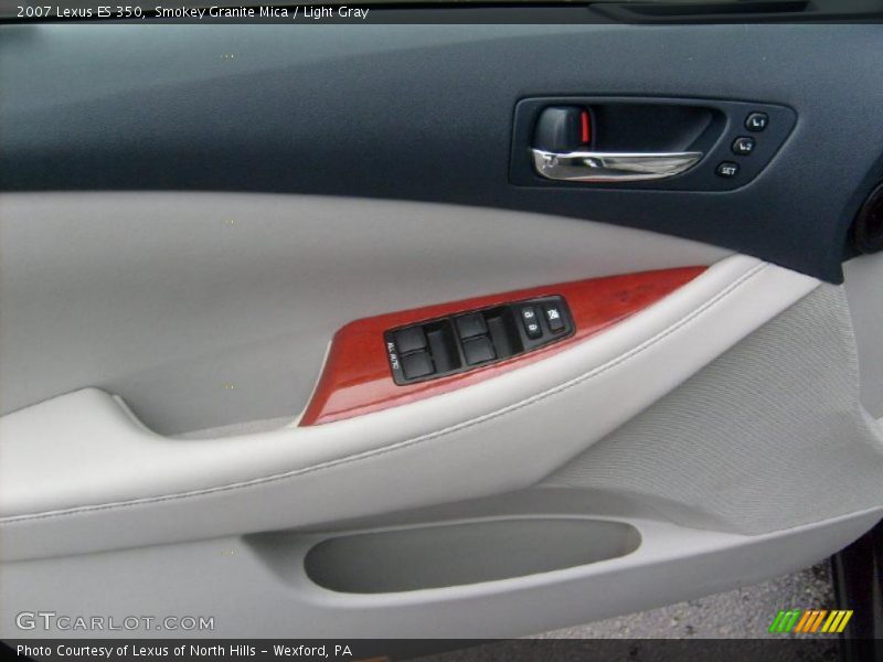 Smokey Granite Mica / Light Gray 2007 Lexus ES 350