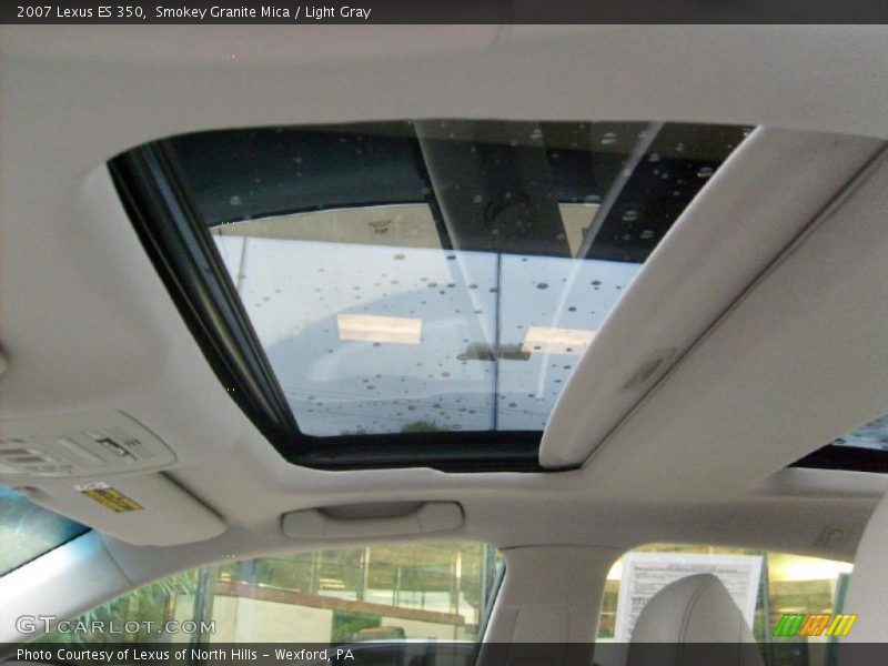 Smokey Granite Mica / Light Gray 2007 Lexus ES 350