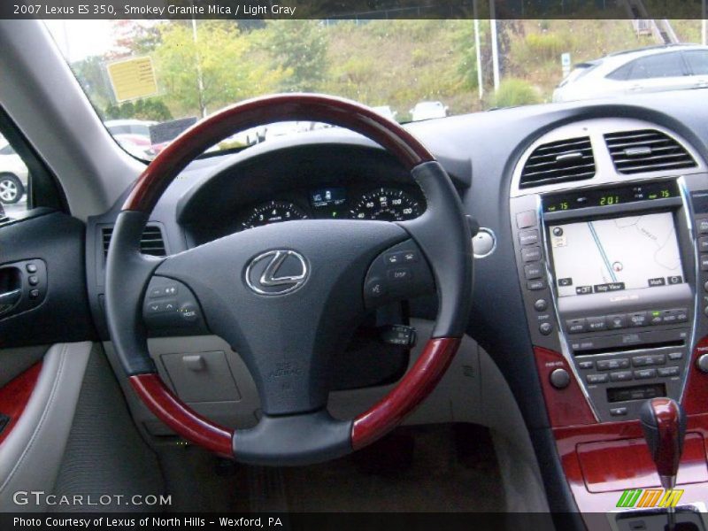 Smokey Granite Mica / Light Gray 2007 Lexus ES 350