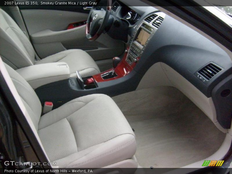 Smokey Granite Mica / Light Gray 2007 Lexus ES 350