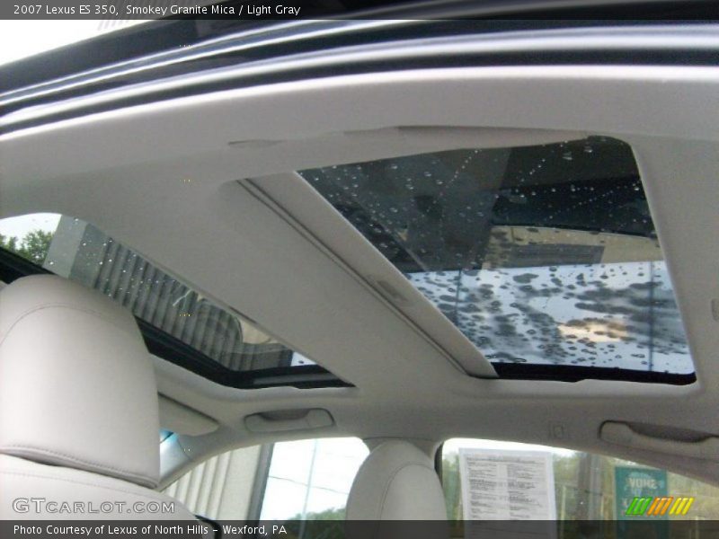 Smokey Granite Mica / Light Gray 2007 Lexus ES 350