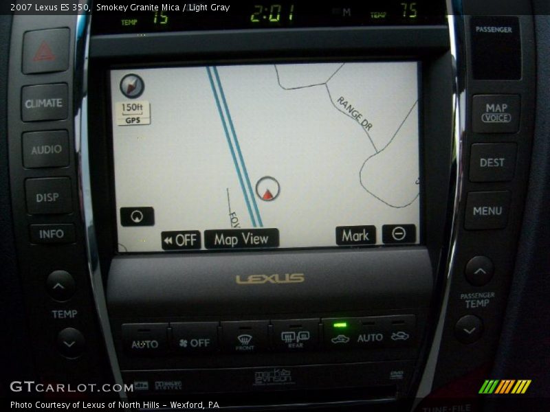 Smokey Granite Mica / Light Gray 2007 Lexus ES 350