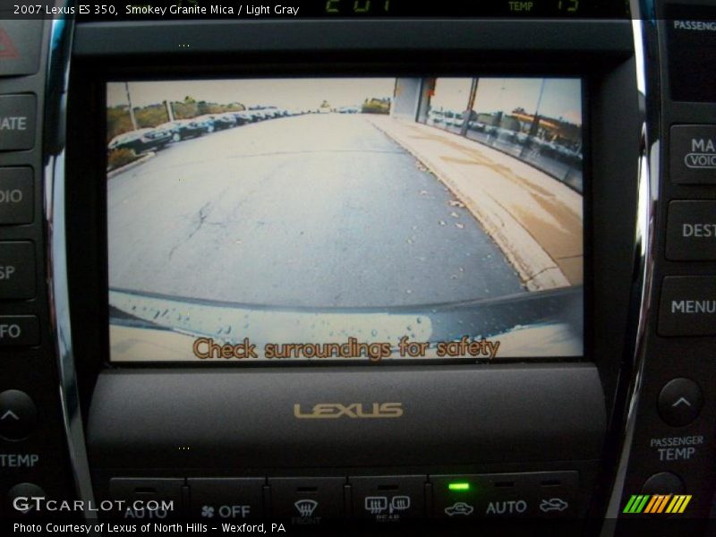 Smokey Granite Mica / Light Gray 2007 Lexus ES 350