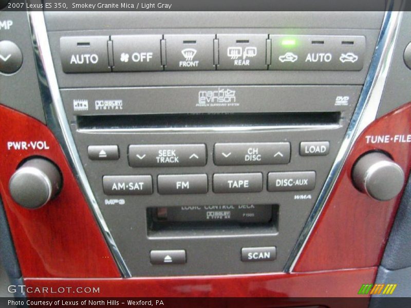 Smokey Granite Mica / Light Gray 2007 Lexus ES 350