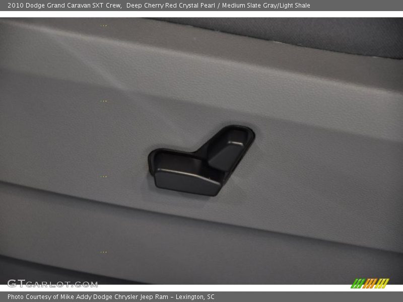 Deep Cherry Red Crystal Pearl / Medium Slate Gray/Light Shale 2010 Dodge Grand Caravan SXT Crew