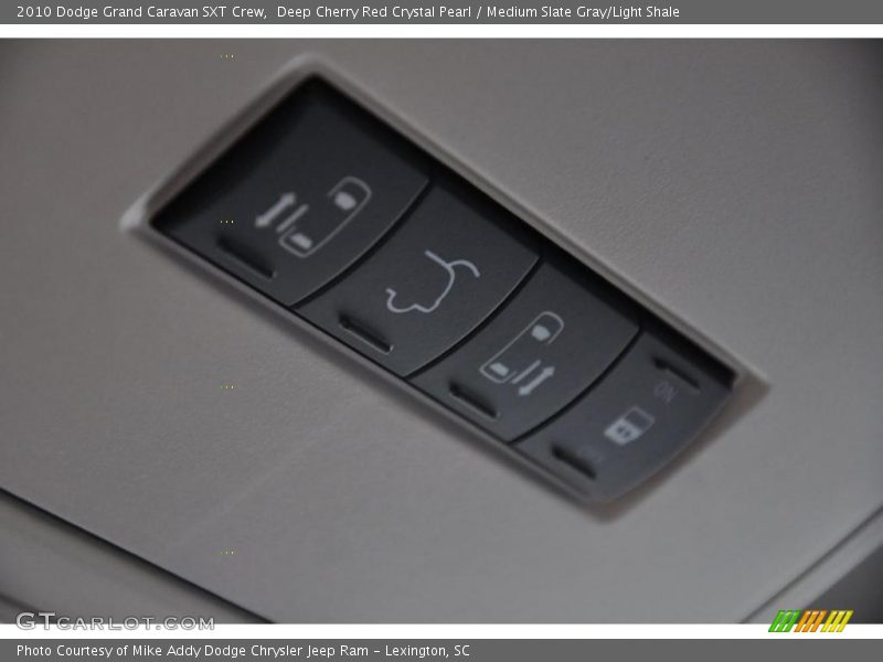 Deep Cherry Red Crystal Pearl / Medium Slate Gray/Light Shale 2010 Dodge Grand Caravan SXT Crew