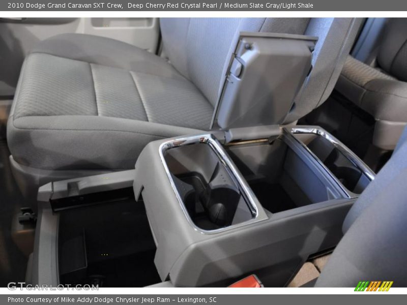 Deep Cherry Red Crystal Pearl / Medium Slate Gray/Light Shale 2010 Dodge Grand Caravan SXT Crew