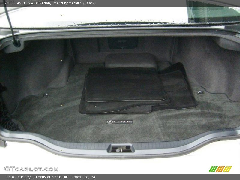 Mercury Metallic / Black 2005 Lexus LS 430 Sedan