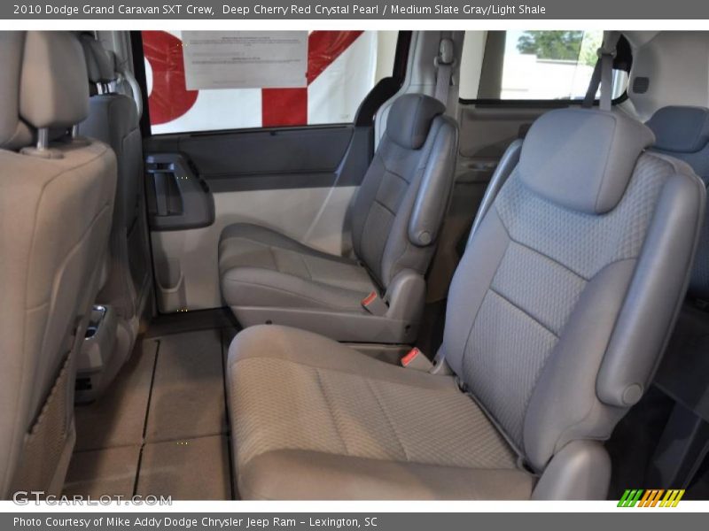 Deep Cherry Red Crystal Pearl / Medium Slate Gray/Light Shale 2010 Dodge Grand Caravan SXT Crew