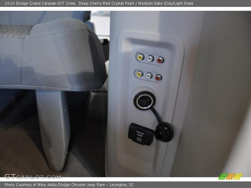 Deep Cherry Red Crystal Pearl / Medium Slate Gray/Light Shale 2010 Dodge Grand Caravan SXT Crew