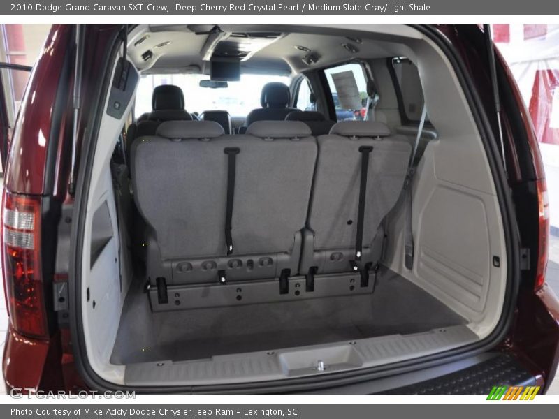 Deep Cherry Red Crystal Pearl / Medium Slate Gray/Light Shale 2010 Dodge Grand Caravan SXT Crew