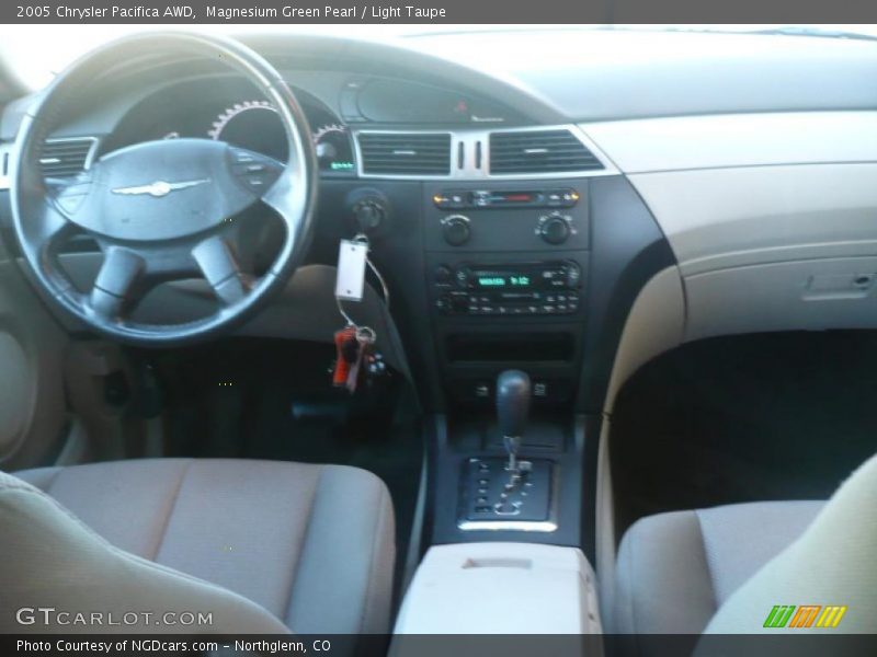 Magnesium Green Pearl / Light Taupe 2005 Chrysler Pacifica AWD
