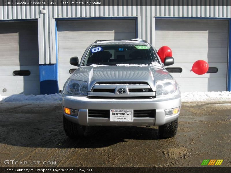 Titanium Metallic / Stone 2003 Toyota 4Runner SR5 4x4