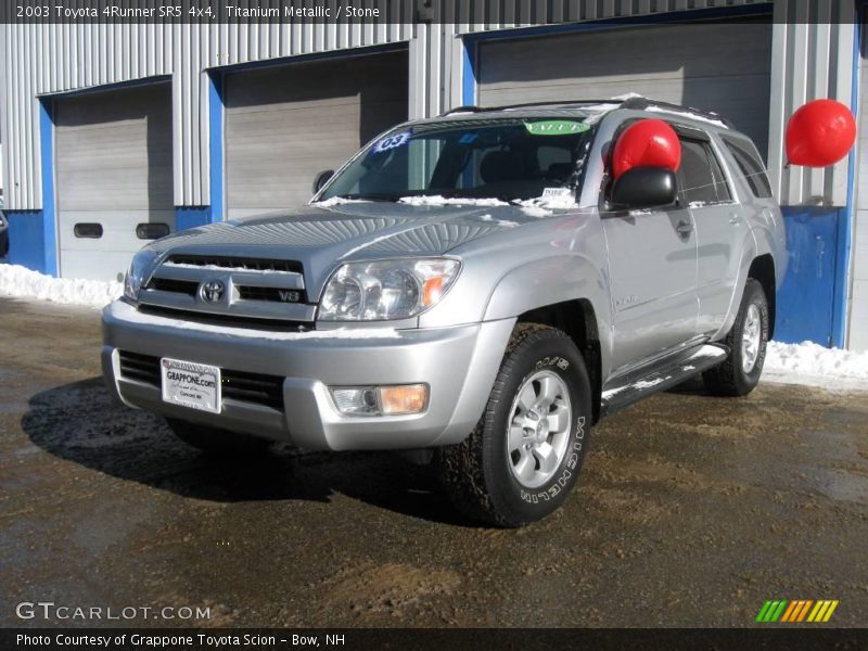 Titanium Metallic / Stone 2003 Toyota 4Runner SR5 4x4