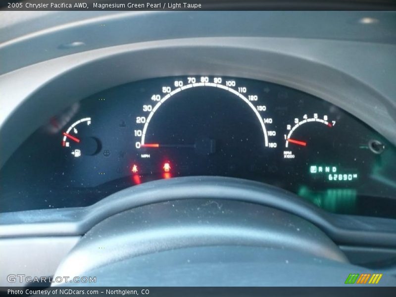 Magnesium Green Pearl / Light Taupe 2005 Chrysler Pacifica AWD