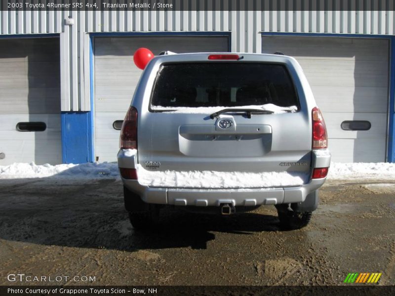 Titanium Metallic / Stone 2003 Toyota 4Runner SR5 4x4