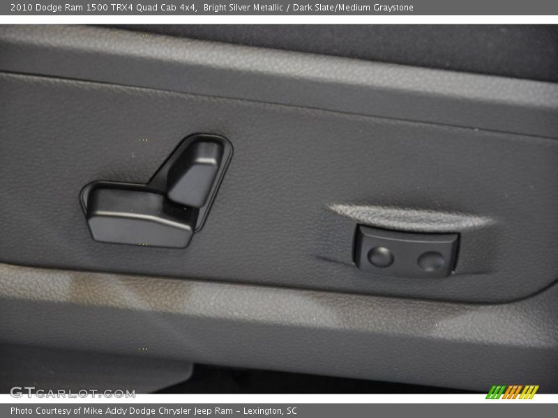 Bright Silver Metallic / Dark Slate/Medium Graystone 2010 Dodge Ram 1500 TRX4 Quad Cab 4x4