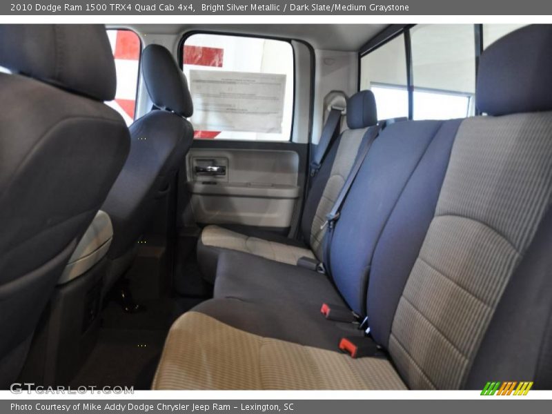 Bright Silver Metallic / Dark Slate/Medium Graystone 2010 Dodge Ram 1500 TRX4 Quad Cab 4x4