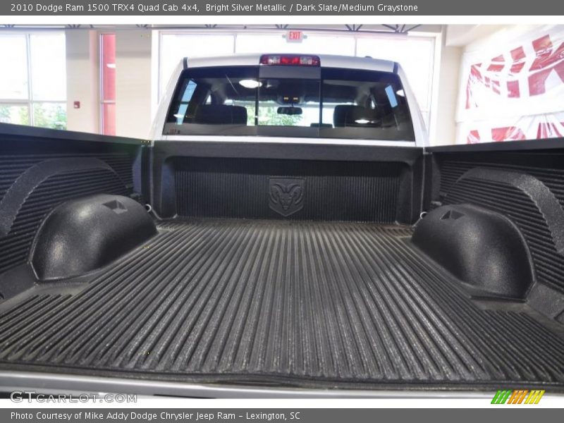 Bright Silver Metallic / Dark Slate/Medium Graystone 2010 Dodge Ram 1500 TRX4 Quad Cab 4x4