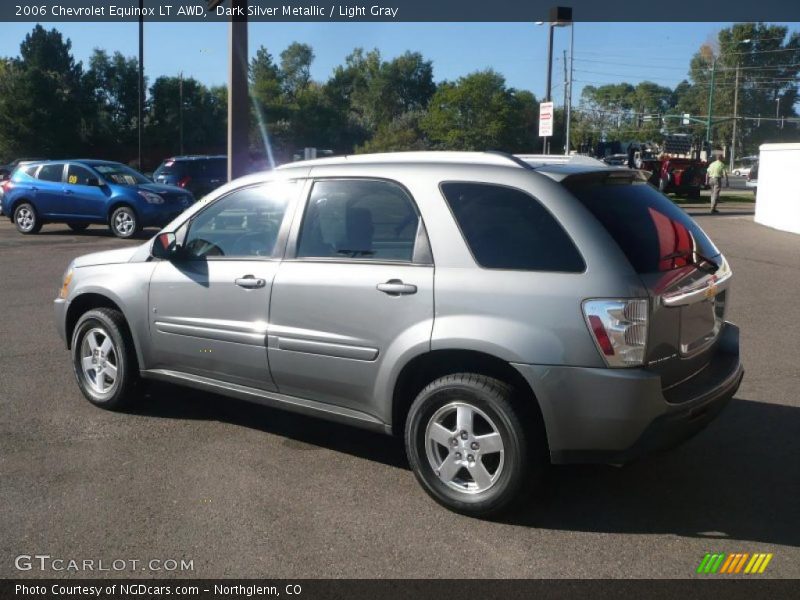 Dark Silver Metallic / Light Gray 2006 Chevrolet Equinox LT AWD