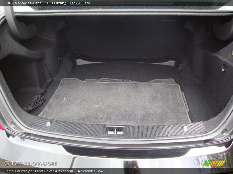 Black / Black 2009 Mercedes-Benz C 300 Luxury