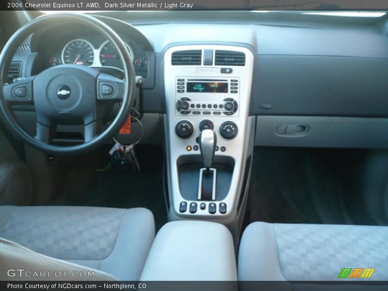 Dark Silver Metallic / Light Gray 2006 Chevrolet Equinox LT AWD