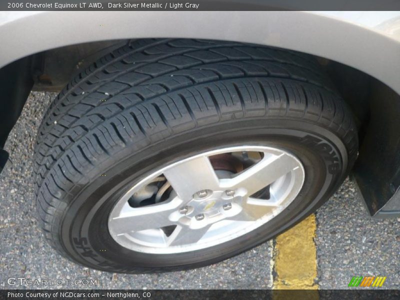 Dark Silver Metallic / Light Gray 2006 Chevrolet Equinox LT AWD