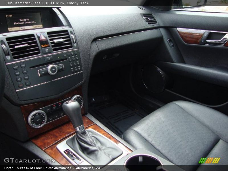 Black / Black 2009 Mercedes-Benz C 300 Luxury