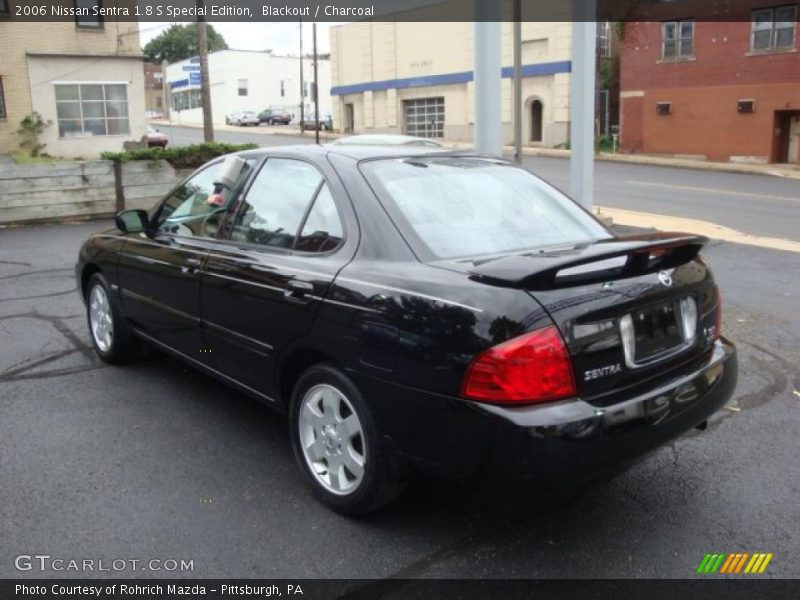 Blackout / Charcoal 2006 Nissan Sentra 1.8 S Special Edition