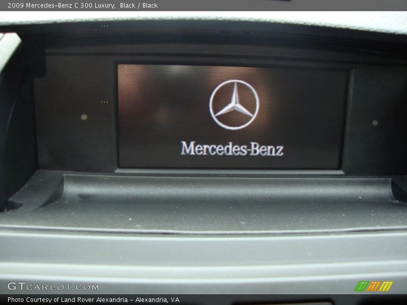 Black / Black 2009 Mercedes-Benz C 300 Luxury