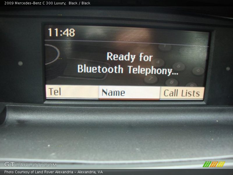 Black / Black 2009 Mercedes-Benz C 300 Luxury