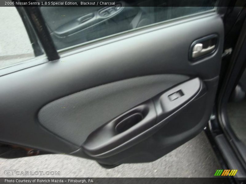 Blackout / Charcoal 2006 Nissan Sentra 1.8 S Special Edition