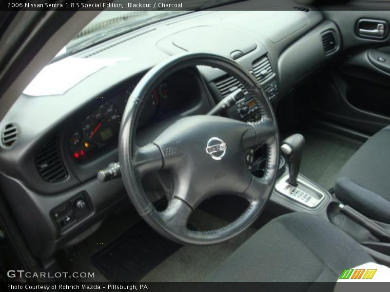 Blackout / Charcoal 2006 Nissan Sentra 1.8 S Special Edition