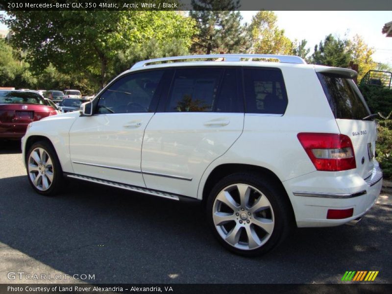 Arctic White / Black 2010 Mercedes-Benz GLK 350 4Matic