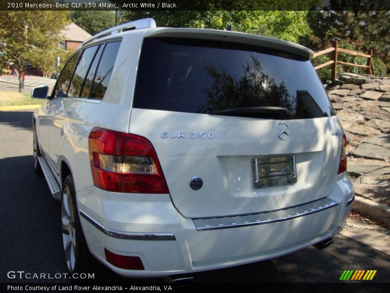 Arctic White / Black 2010 Mercedes-Benz GLK 350 4Matic
