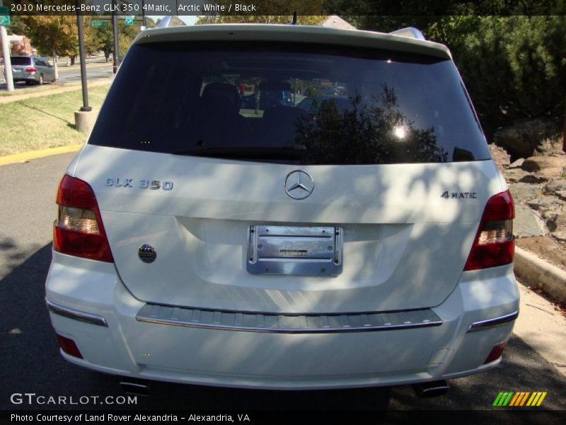 Arctic White / Black 2010 Mercedes-Benz GLK 350 4Matic