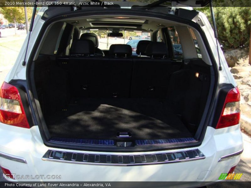 Arctic White / Black 2010 Mercedes-Benz GLK 350 4Matic