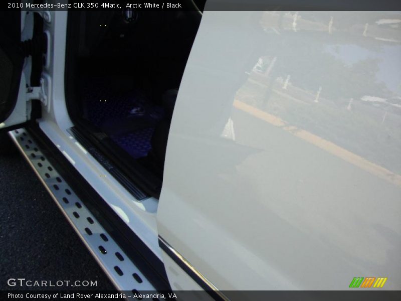 Arctic White / Black 2010 Mercedes-Benz GLK 350 4Matic