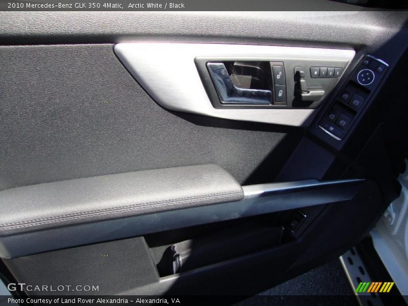 Arctic White / Black 2010 Mercedes-Benz GLK 350 4Matic