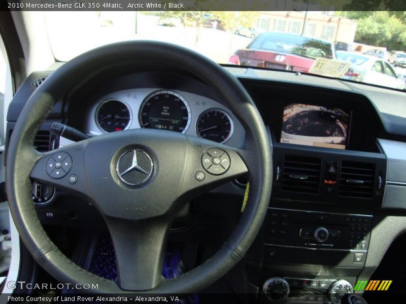 Arctic White / Black 2010 Mercedes-Benz GLK 350 4Matic