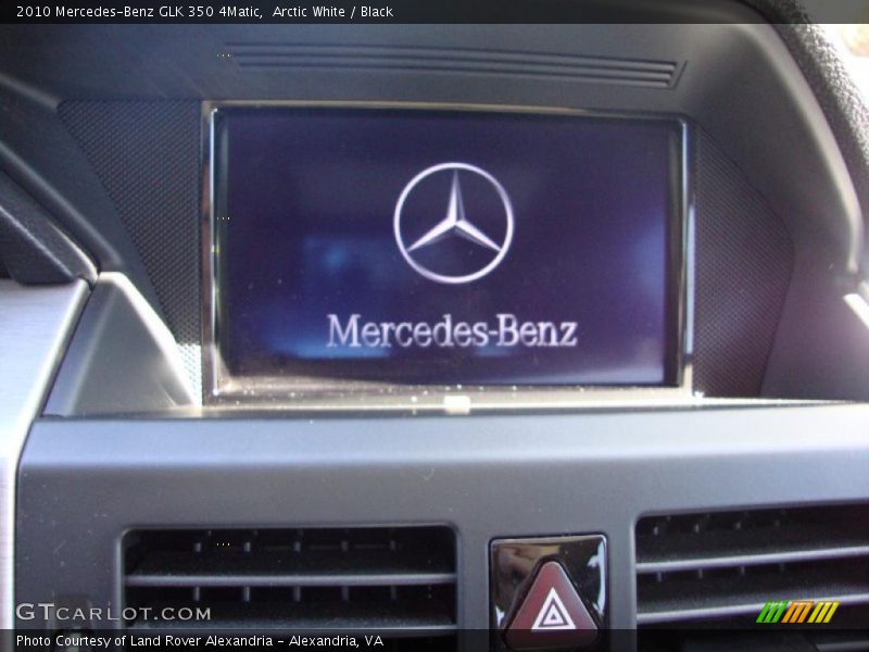 Arctic White / Black 2010 Mercedes-Benz GLK 350 4Matic